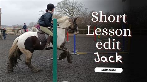 Short pole work edit: Jack @ East Boldon Riding Center - YouTube