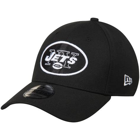 New Era New York Jets Black Coach B 39THIRTY Flex Hat