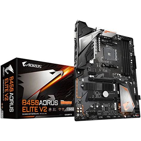 GIGABYTE B450 AORUS Elite V2 M.2 RGB FUSION MOTHERBOARD | B450 AORUS ELITE v2 | OS | Jordan