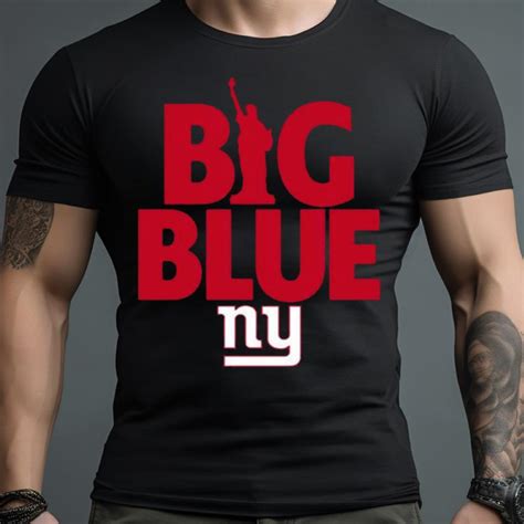 New York Giants Big Blue American Football Logo 2023 Shirt - Hersmiles