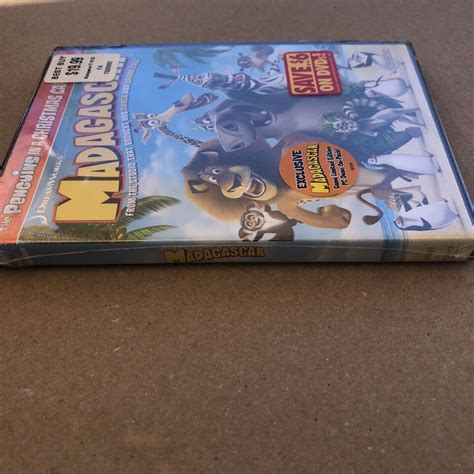 Madagascar (DVD, 2005, Full Screen) Exclusive Madagascar Game Limited ...