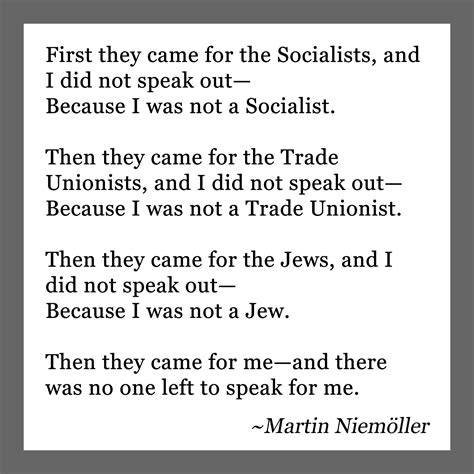 Martin Niemoller Quote - ShortQuotes.cc