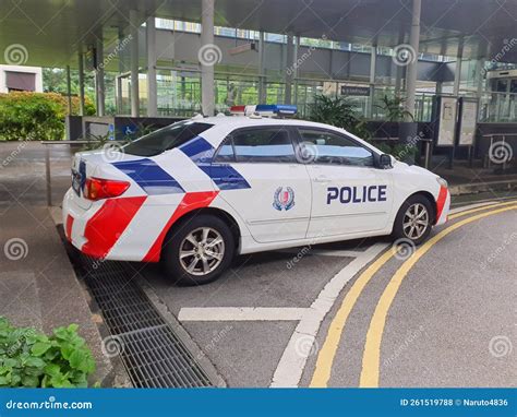 Emergency Service Singapore Police Editorial Stock Photo - Image of badge, asia: 261519788