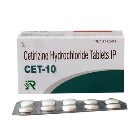 Cetirizine Hydrochloride Tablets at Best Price in Warangal, Telangana | Ramyamed Solutions Llp