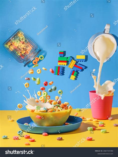 Food Wall Splash Cereal Milk Stock Photo 2067725780 | Shutterstock