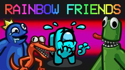 *NEW* RAINBOW FRIENDS Mod in Among Us - YouTube