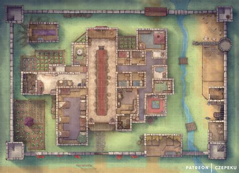 Adventurer's Guildhall [33x24] : r/dndmaps