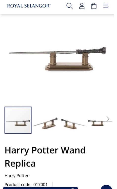 Harry Potter Wand Replica - royal selangor, Hobbies & Toys, Memorabilia ...