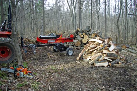 Cutting and Splitting Firewood | Life in the Finger Lakes