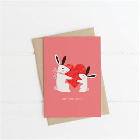 Love You Mama Card | Greeting Cards Made in Ireland | Cuando