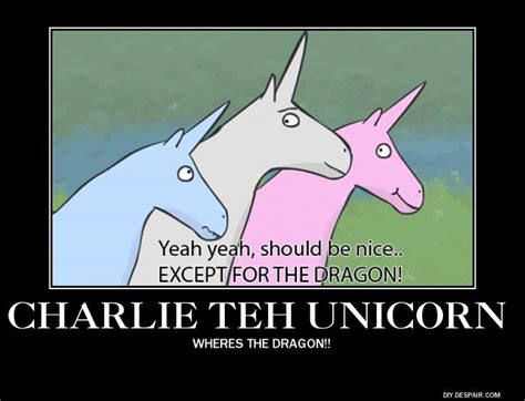 unicorn chuck norris - Google Search | Charlie the unicorn, Charlie, Unicorn