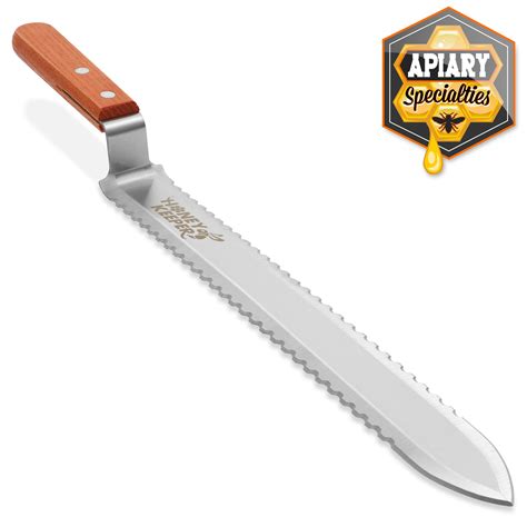 Stainless Steel Serrated Uncapping Knife, Honey Scraper Bee Hive ...