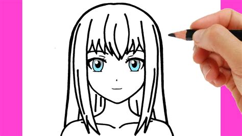 How To Draw A Anime Girl Step By Step For Beginners