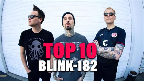 TOP 10 Songs - Blink-182 - YouTube