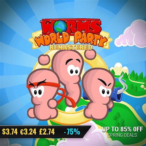 Worms World Party Remastered PC Steam CD key | Sila Games | Inspo