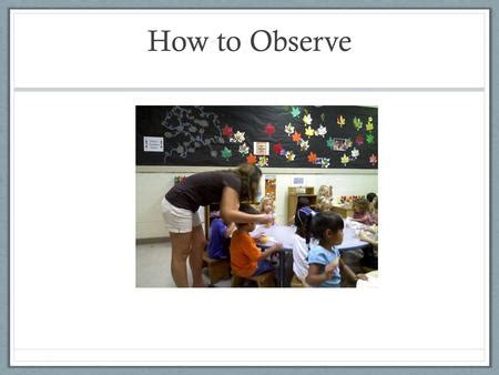 Observations. - ppt download