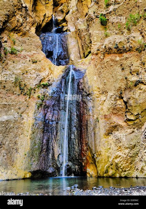 Waterfall barranco del infierno hi-res stock photography and images - Alamy