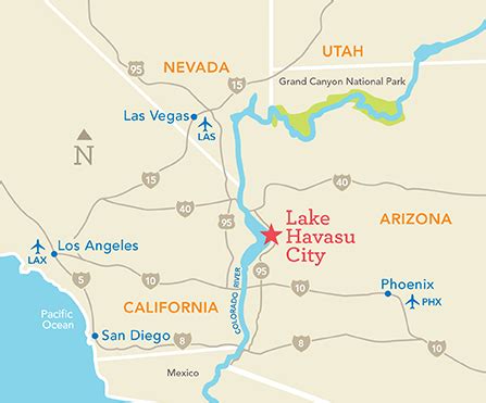 Lake Havasu City Map - Map Of The World