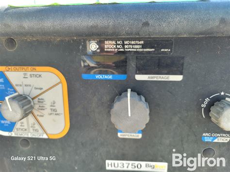 Miller Trailblazer 325 DC Welder/12,000 Watt Generator BigIron Auctions