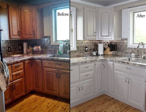 Paint can refresh wood surfaces and drastically change the look of your … | Old kitchen cabinets ...