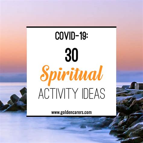 30 Spiritual Activity Ideas