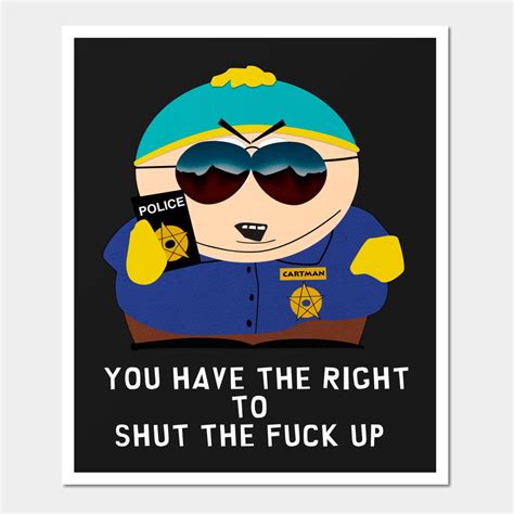 Eric Cartman South Park Wall Art Print