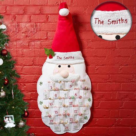 Personalized Santa Advent Calendar | Dibsies Personalization Station