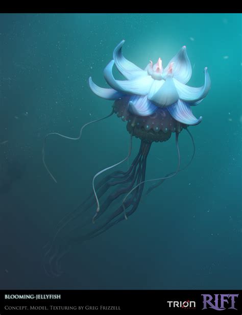 ArtStation - Flower Jellyfish