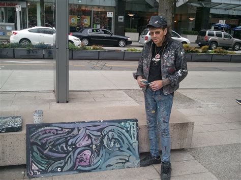 Vancouver street artist: Ray - Inside Outsider Art