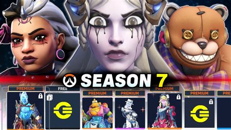 -NEW SKINS- All Season 7 Battle Pass & Shop Content! | Overwatch 2 News ...