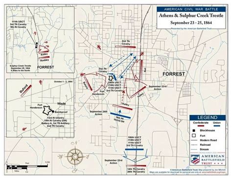 The Battles of Fort Henderson and Sulphur Creek Trestle Historical Marker