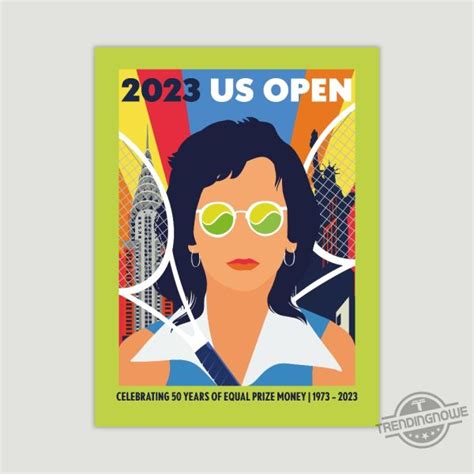 Us Open 2023 Theme Art Poster, Us Open 2023 Poster, Us Open Tennis ...