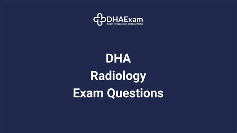 DHA Radiology Exam Questions