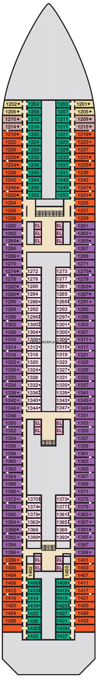 Carnival Triumph Deck Plans, Diagrams, Pictures, Video