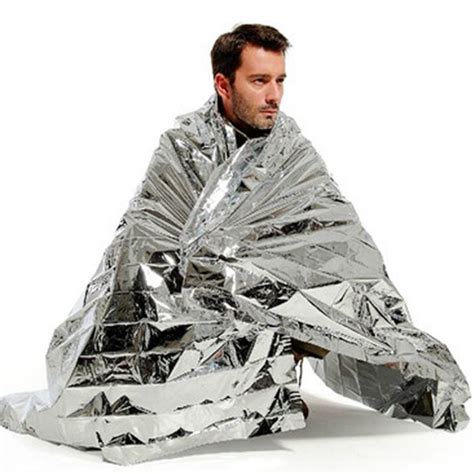 Emergency Blanket - Thermal Silver Foil - Space Blanket