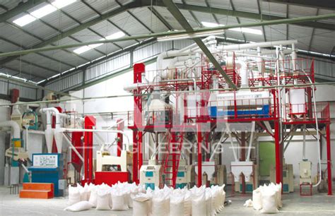 20T- 120T Complete Set of Corn Flour Milling Process Plant