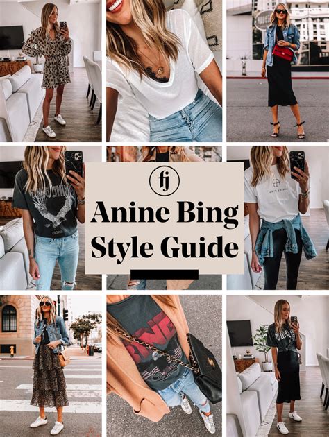 Anine Bing Outfit Style Guide | How to Wear Bing Sweatshirts, Graphic Tees & More