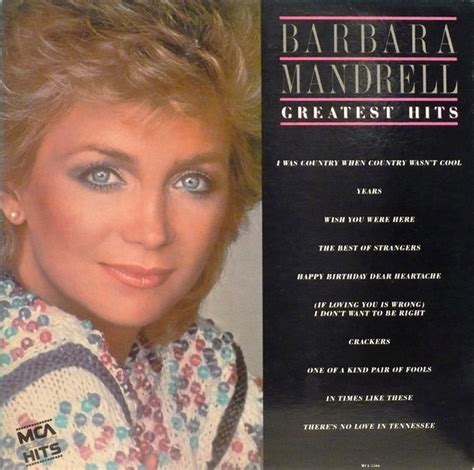 Barbara Mandrell - Greatest Hits (1985, Vinyl) | Discogs