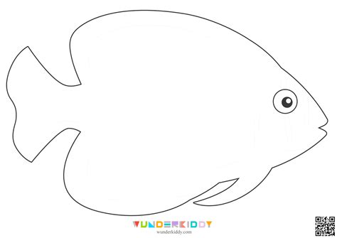 Fish Outline Coloring Page