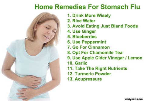 13 home remedies for stomach flu cramps - Natural treatments