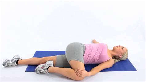 Lumber rotation twist for gluteus medius and minimus relaxation and also for lumber rotators ...