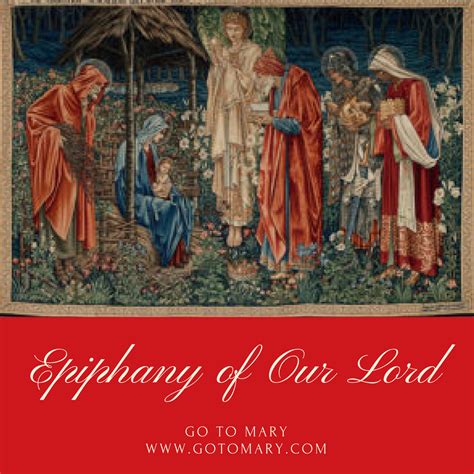 Epiphany of Our Lord - Go to Mary