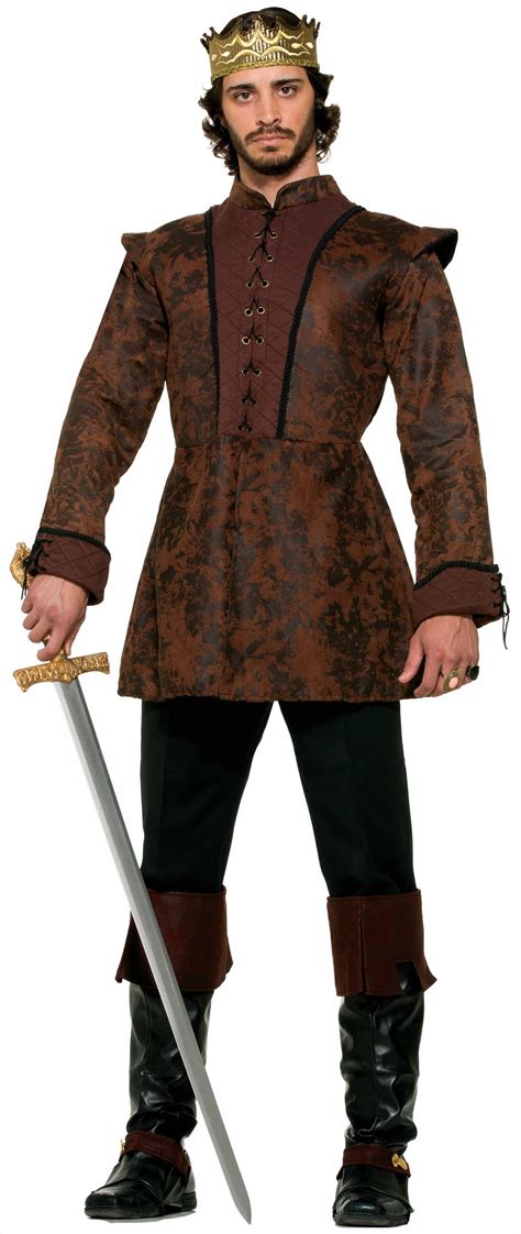 Deluxe Medieval King Men Coat | $49.99 | The Costume Land