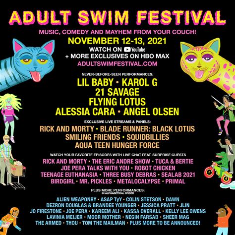 Adult Swim Virtual Festival Returns in November - SPIN