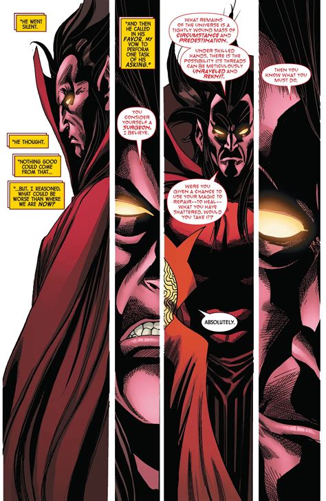 Mephisto And Doctor Strange | Mephisto, Marvel villains, Marvel