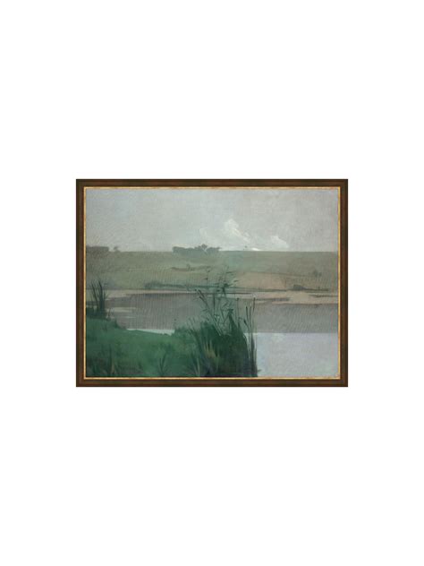 Marsh Landscape. Marsh Painting Printable. Printable Art - Etsy