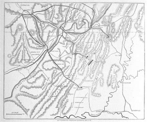 Rosecrans-map | Civil War Pictures