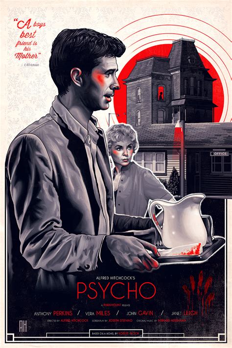 Psycho (Original Film Poster) | Poster By Alex Hess Official