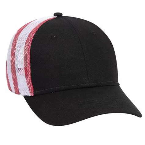 OTTO Cap 88-1280 - 6-Panel United States Flag Design Baseball Cap $6.98 - Headwear