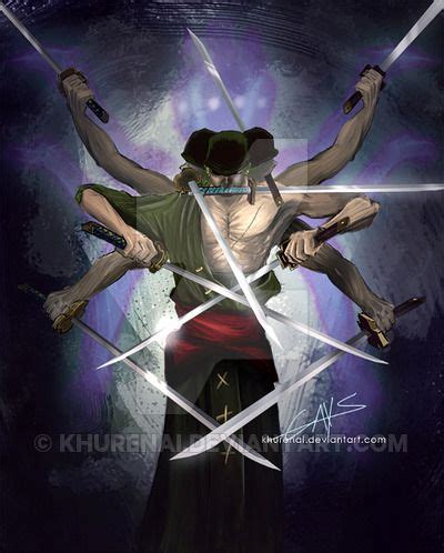 Roronoa Zoro Asura by khurenai Roronoa Zoro, Luffy, Manga Anime, Anime ...